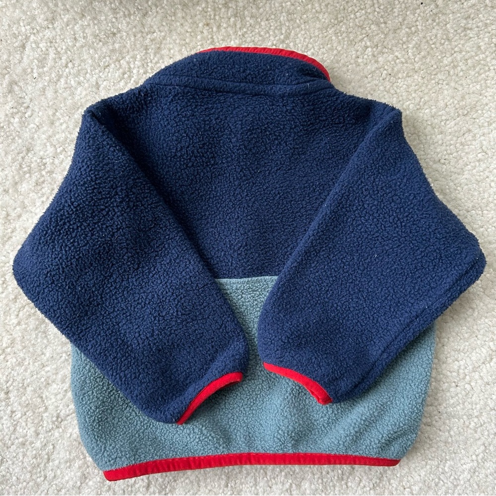 Patagonia Fleece Synchilla Pullover Jacket 6-12 Months - Picture 2 of 7